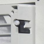 Innovatives Montagesystem für Wandstärken bis zu 8 mm ( optional 16 mm)
